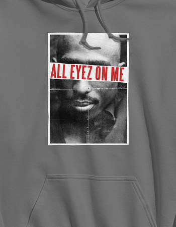 TUPAC All Eyes Unisex Hoodie Alternative Image