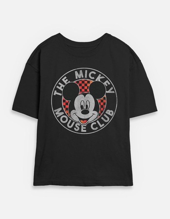 DISNEY Mickey Mouse Club Womens Skimmer Tee Primary Image