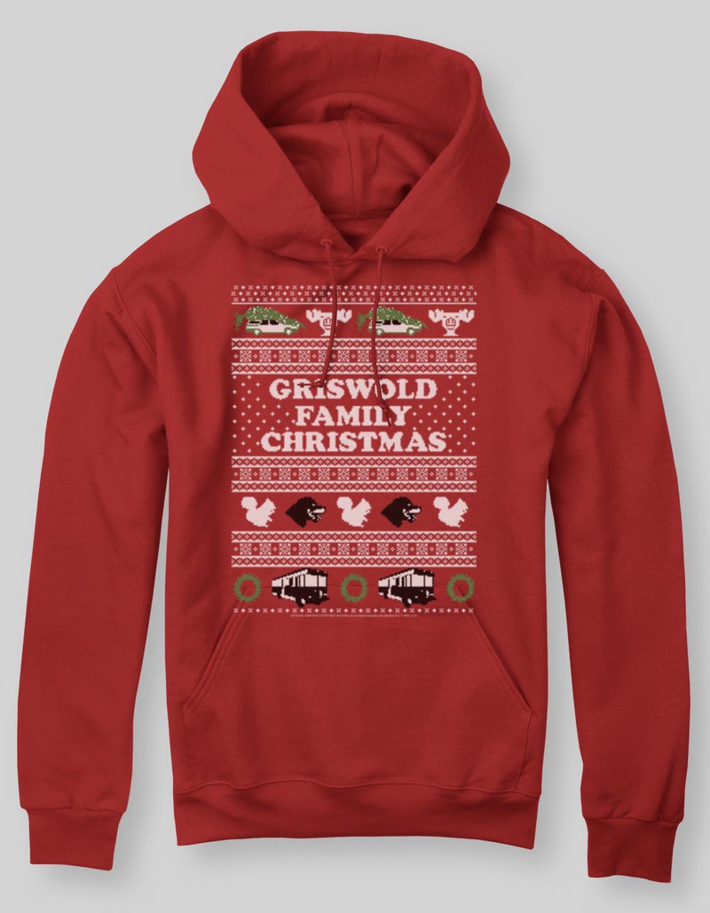 NATIONAL LAMPOON'S CHRISTMAS VACATION Griswold Family Unisex Ugly Hoodie image number 0