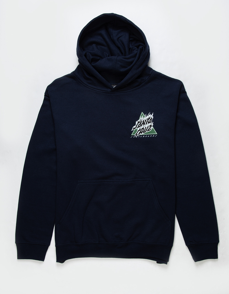 SANTA CRUZ Flamed Not A Dot Boys Hoodie image number 0