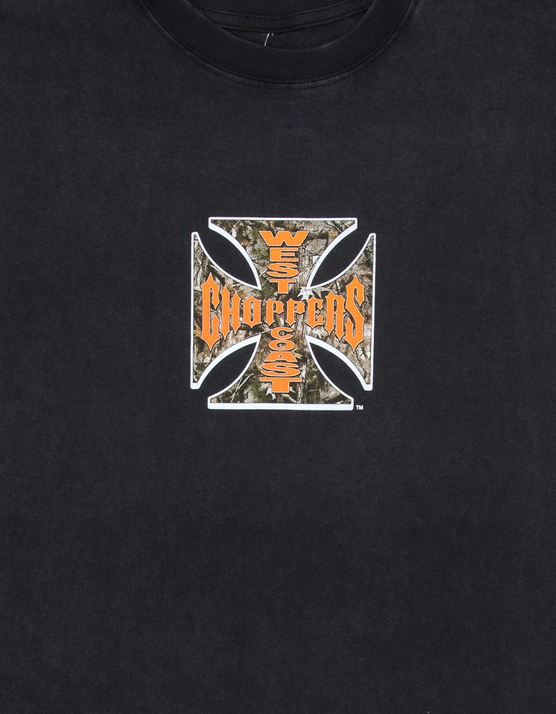 WEST COAST CHOPPERS Camo Fill Mens Boxy Tee image number 3