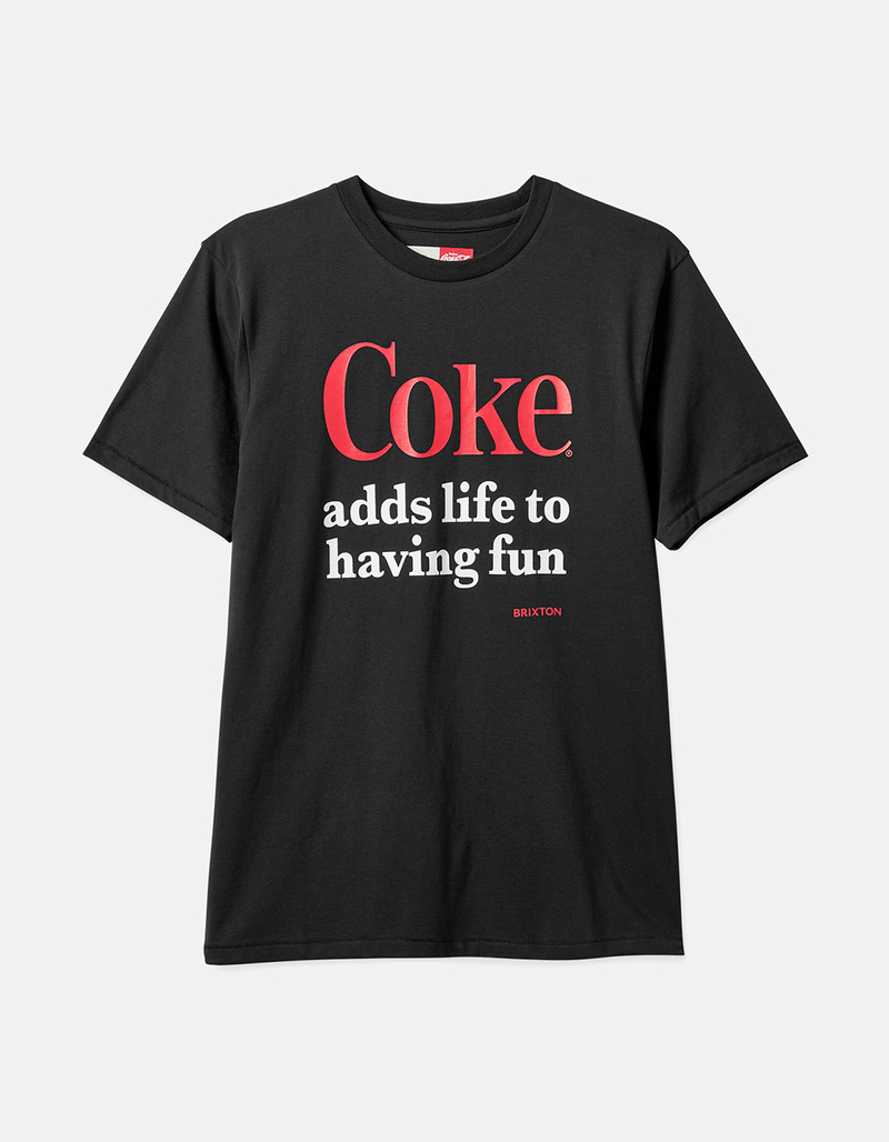 BRIXTON x Coca-Cola Having Fun Mens Tee image number 0