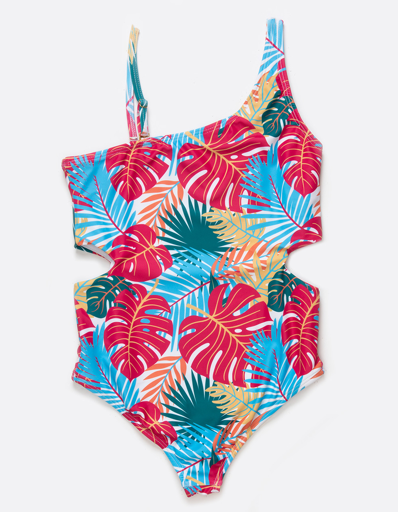 CORAL & REEF Lindy Girls One Piece Swimsuit image number 1