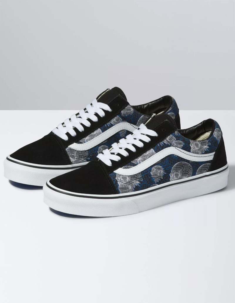 VANS Wireframe Skulls Old Skool Shoes image number 0