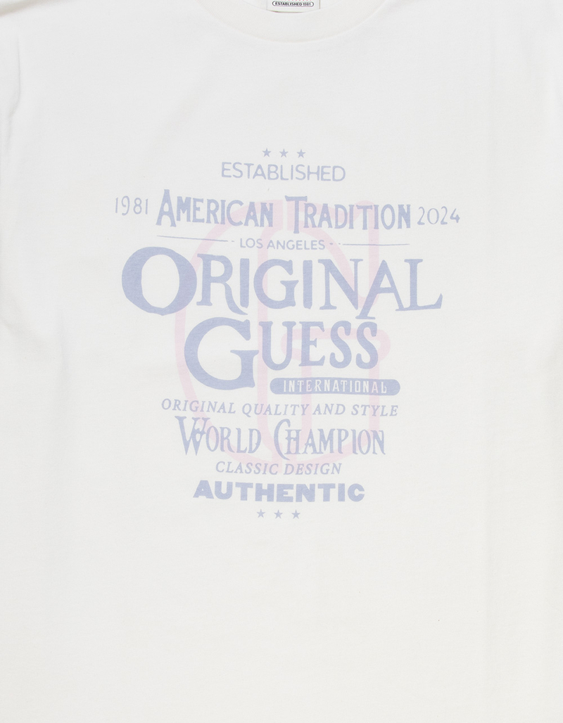 GUESS ORIGINALS Collegiate Mens Tee image number 1