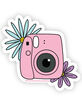 STICKIE BANDITS Camera Flowers Sticker image number 1