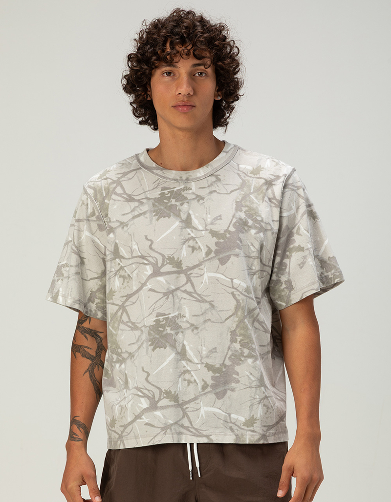 RSQ Mens Washed Boxy Tee image number 1