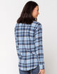 FULL TILT One Pocket Womens Boyfriend Flannel image number 3