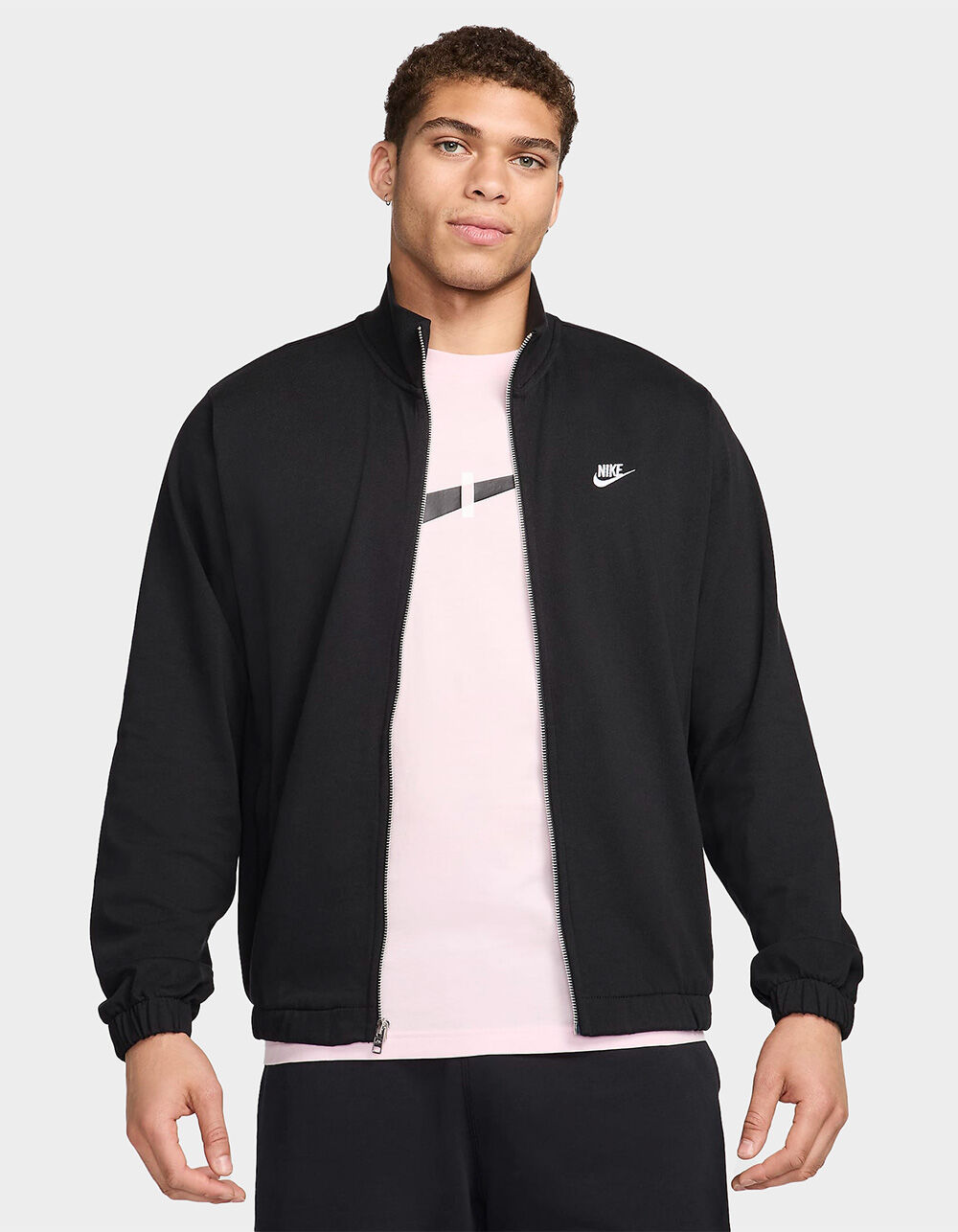 NIKE Club Knit Mens Jacket - BLACK | Tillys