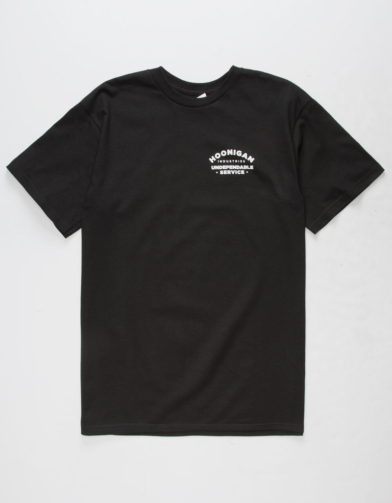 HOONIGAN Undependable Service Mens T-Shirt image number 1