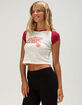 CHERRY COKE Womens Raglan Tee image number 3