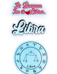 Libra Zodiac Stickers image number 2