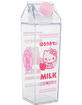SANRIO 16 oz Hello Kitty Strawberry Plastic Milk Carton Bottle image number 1