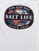 SALT LIFE Rogue Badge Mens UV Pocket Tee image number 3