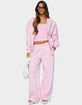 EDIKTED Edikted Diva Zip Up Hoodie image number 5