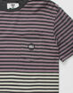 VISSLA Double Decker Mens Pocket Tee image number 2
