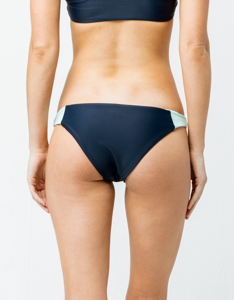 DAMSEL Color Block Cheeky Bikini Bottoms image number 2