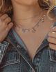 FULL TILT Sun Star Pearl Charm Necklace image number 5