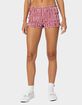 EDIKTED Gingham Scrunch Shorts image number 1