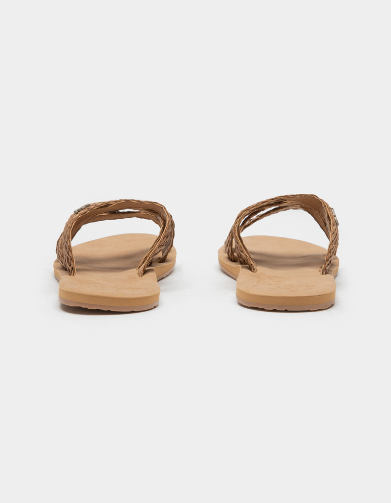 ROXY Shadi Womens Tan Sandals image number 3