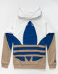 ADIDAS Big Trefoil Outline Colorblock Mens Hoodie image number 1