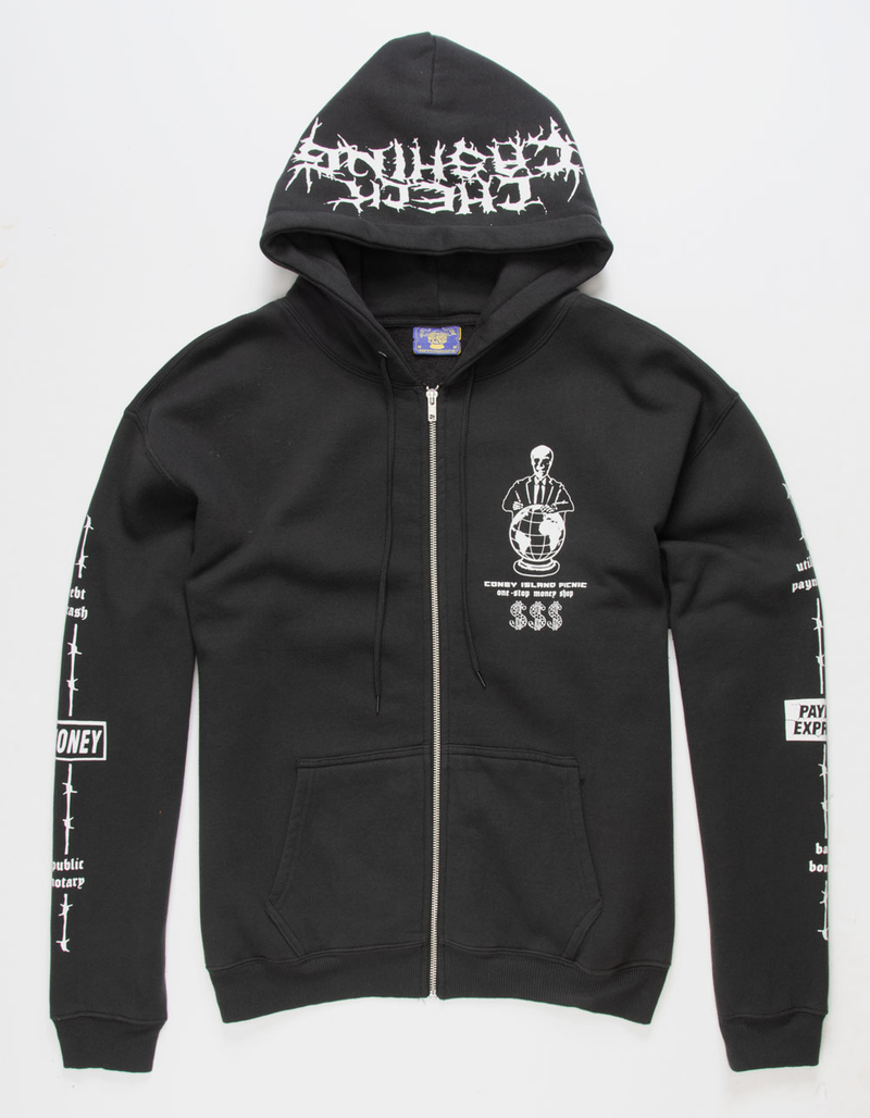 CONEY ISLAND PICNIC Payday Mens Zip-Up Hoodie image number 0