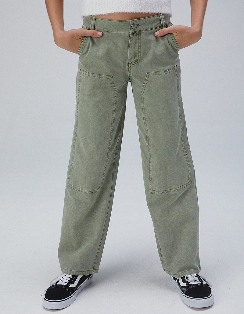 RSQ Girls Twill Patch Pants image number 3
