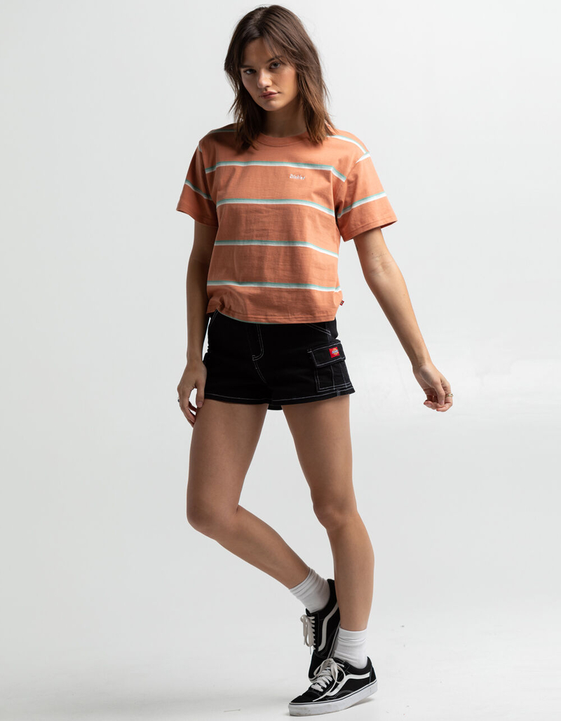 DICKIES Stripe Womens Crop Tee image number 5