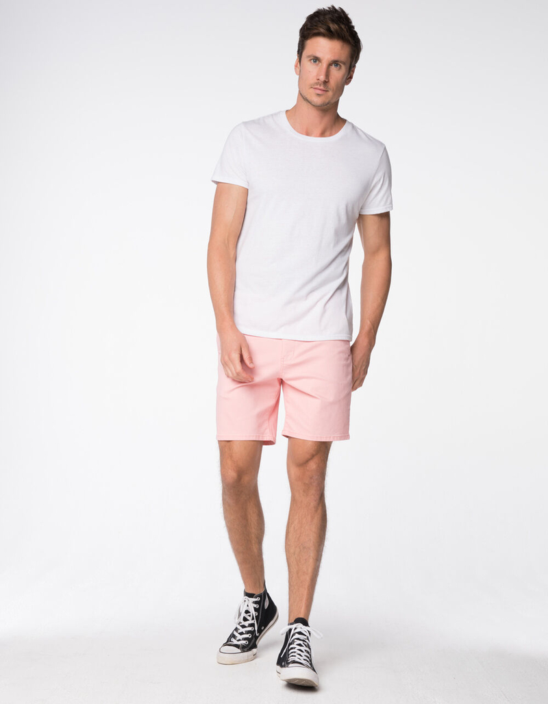 RSQ Short Mens Light Pink Chino Shorts image number 0