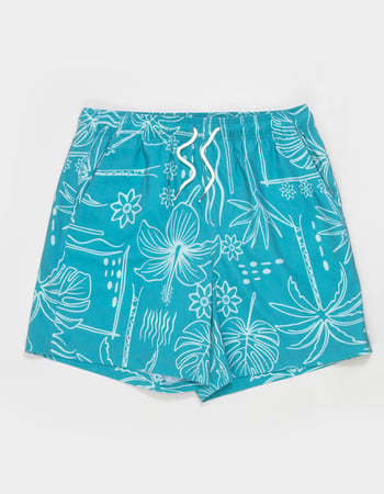 RSQ Mens 6.5" Swim Trunks Alternative Image