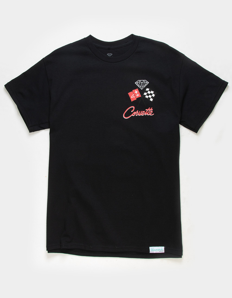 DIAMOND SUPPLY CO. x Chevy Corvette Mens Tee image number 1