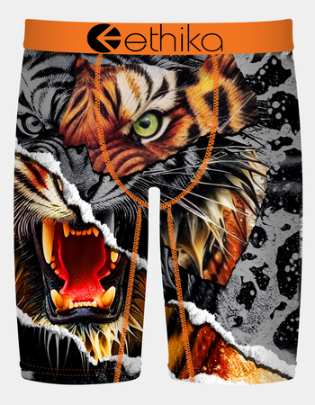 ETHIKA Tiger Temper Staple Mens Boxer Briefs Primary Image