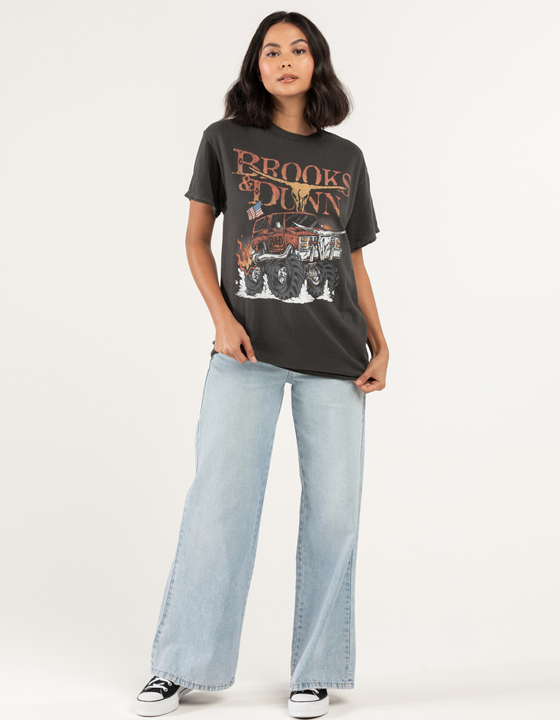 GOODIE TWO SLEEVES Brooks And Dunn Rodeo Womens Oversized Tee image number 7