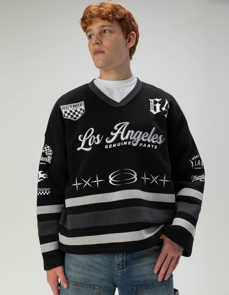 RSQ Hockey Mens Oversized Sweatshirt image number 0