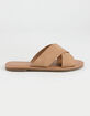 LUCKY TOP Crisscross Tan Girls Sandals image number 3