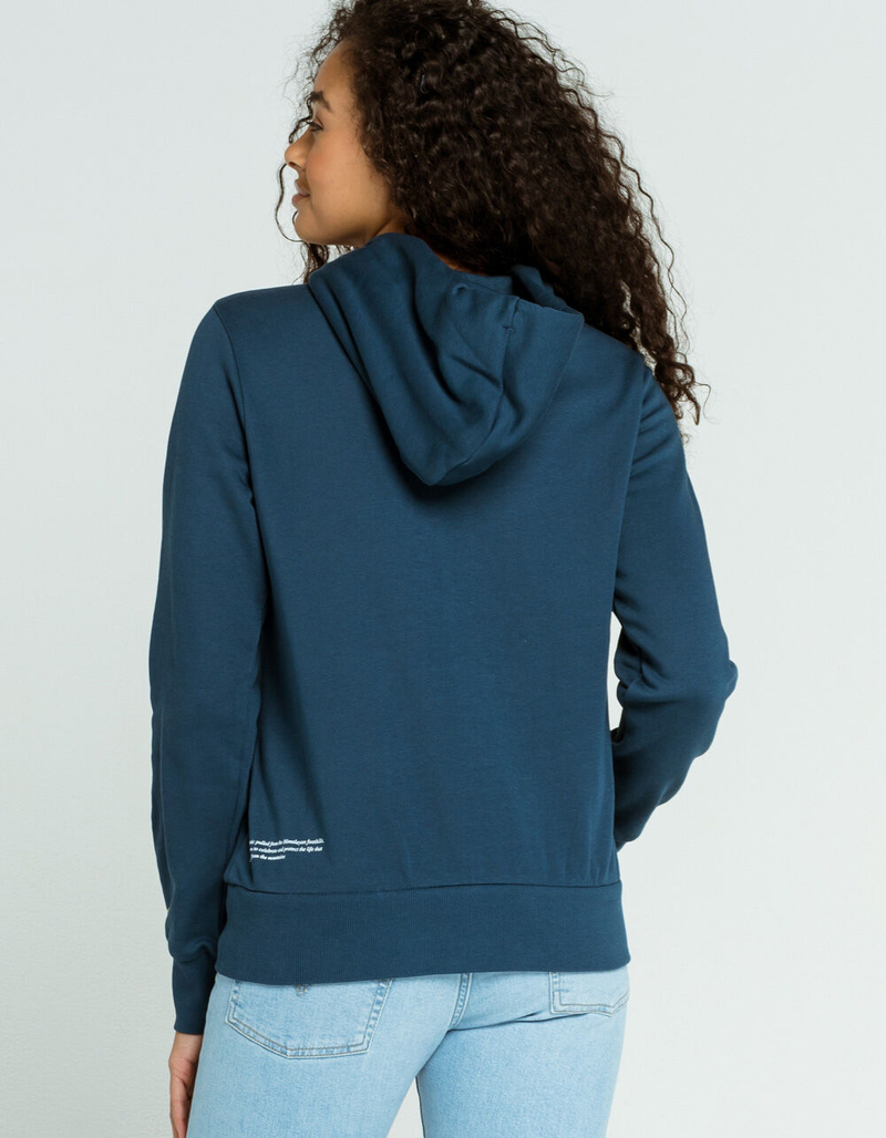 THE NORTH FACE Himalayan Bottle Source Womens Teal Blue Hoodie image number 2