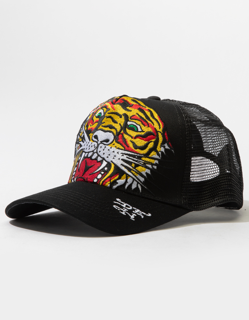 ED HARDY Tiger Trucker Hat image number 0