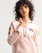 THE NORTH FACE Novelty Patch Womens Pink Hoodie image number 1