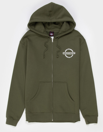 INDEPENDENT Bar-rier Mens Zip-Up Hoodie Alternative Image