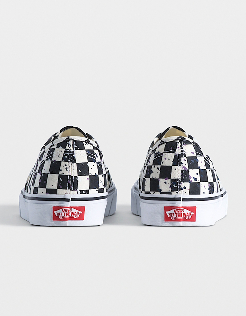 VANS Authentic Splatter Checkerboard Shoes image number 2