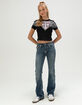 TRUE RELIGION Becca Mid Rise Super T Womens Bootcut Jeans image number 1