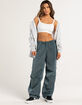 IETS FRANS Shiny Baggy Womens Tech Pants image number 1