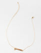 FULL TILT Dainty Bar & Star Necklace image number 1