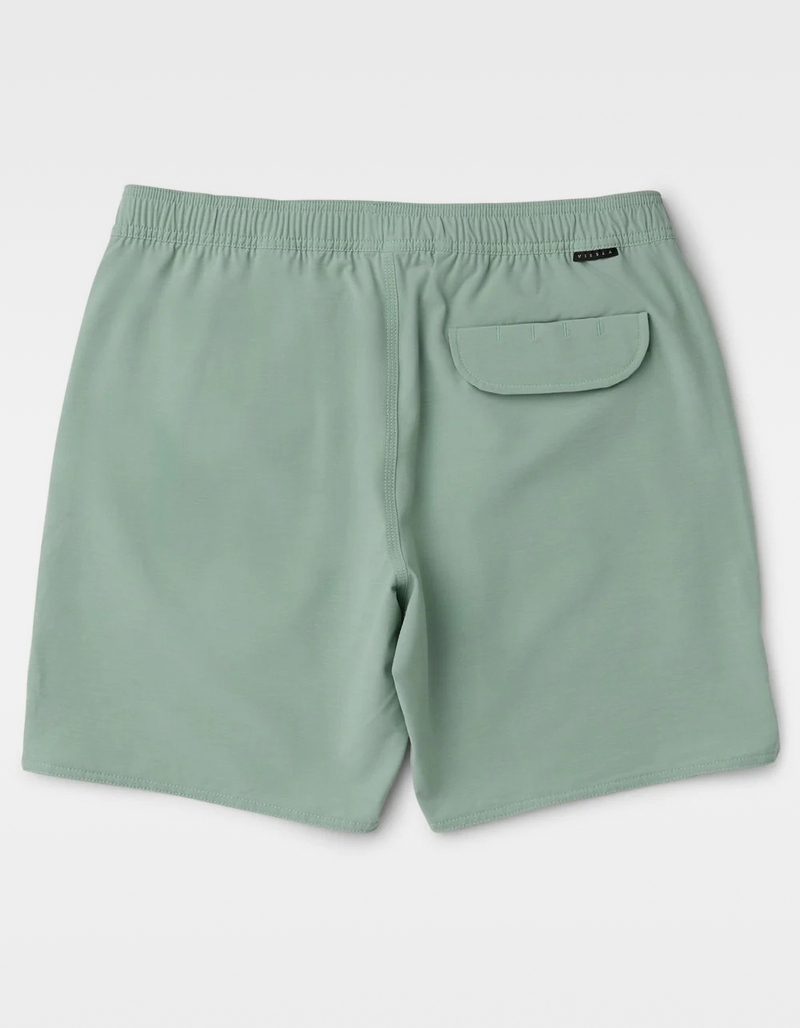 VISSLA Solid Sets Ecolastic Mens 17.5" Volley Shorts image number 1
