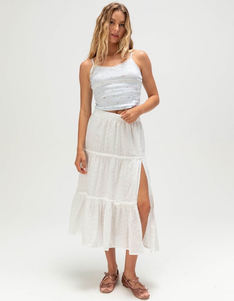 NECTAR CLOTHING Lacey Pointelle Womens Cami image number 1