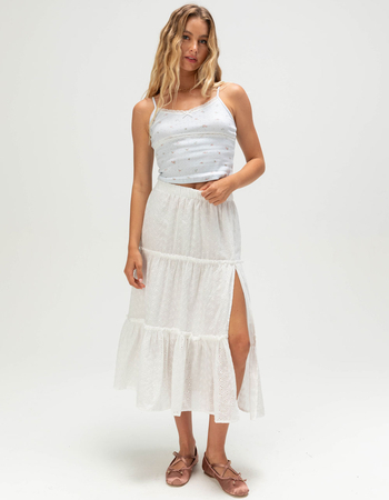 NECTAR CLOTHING Lacey Pointelle Womens Cami Alternative Image