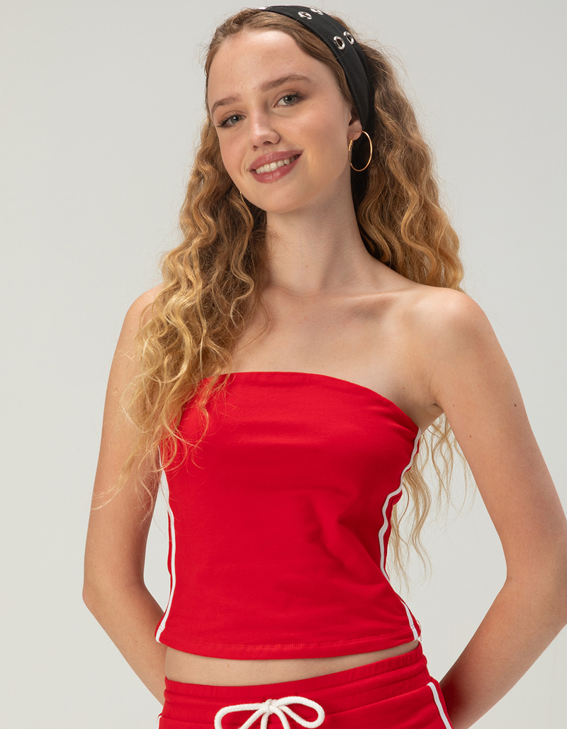 FULL TILT Stripe Side Womens Tube Top image number 0