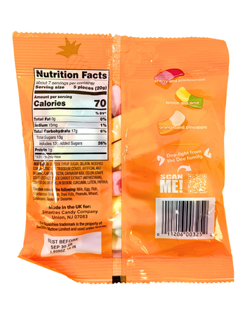 SMARTIES Squashies Mixed Fruit Flavored Candy Alternative Image
