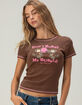 BOBBY JACK Womens Baby Tee image number 1