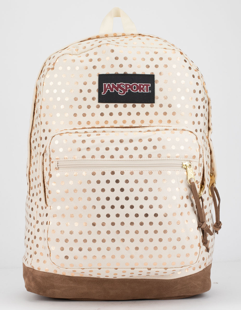 JANSPORT Right Pack Expressions Gold Polka Dot Backpack image number 0